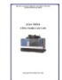 Giáo trình Công nghệ CAD/CAM